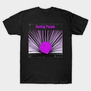 Rolling Purple Dice T-Shirt